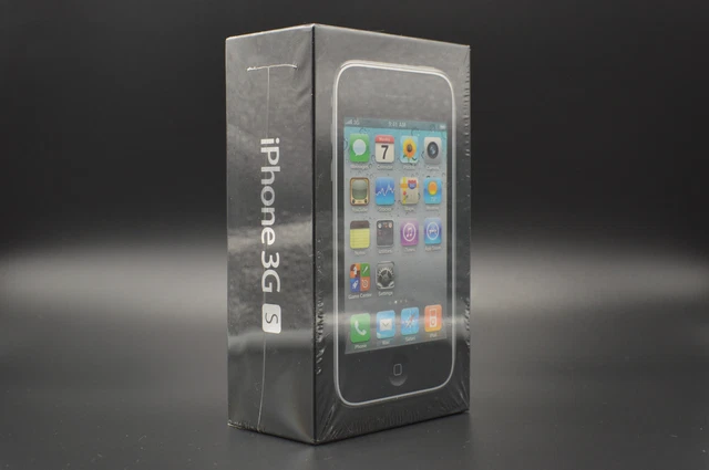 IPhone 3GS 8GB Noir Scellé - Objet De Collection Rare - Jamais Ouvert