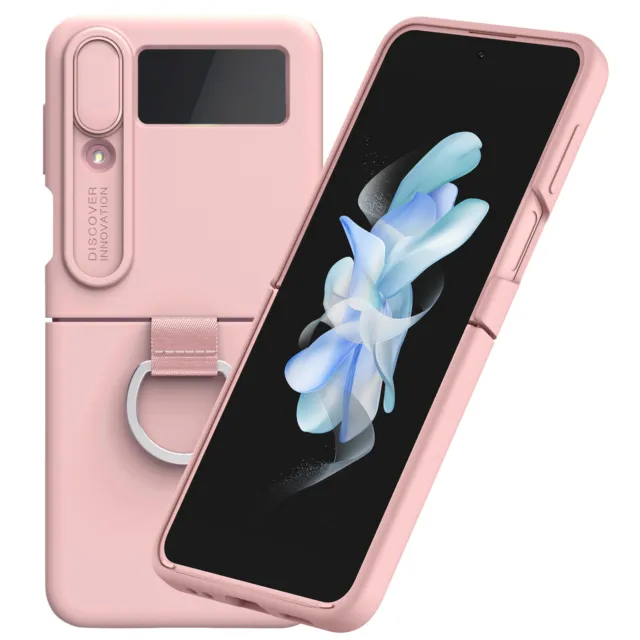 Nillkin CamShield Liquid Silicone Case Samsung Galaxy Z Flip4 5G - Light Peach