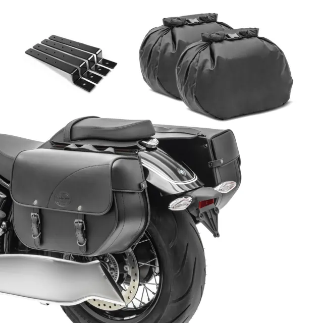 Borse bisacce KY + Supporto per Moto Guzzi California