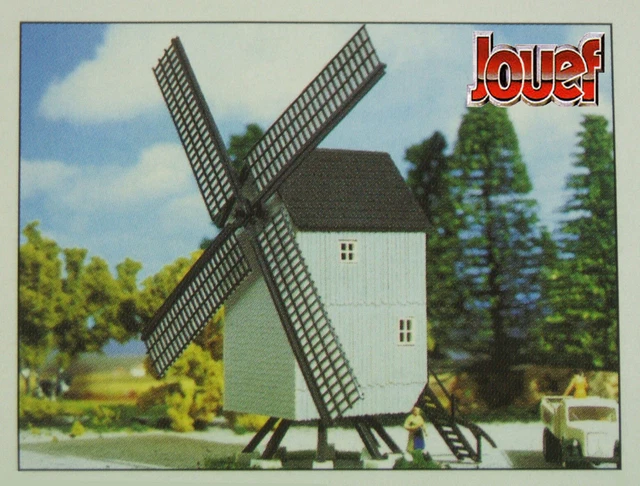 Lot De Maquettes Jouef à Monter - Moulin Sarthois 1015, 1017, 2671, Incomplet, Occasion