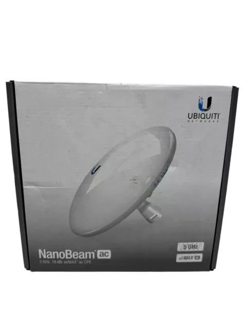 Ubiquiti NBE-5AC-19 NanoBeam AC Bridge - Single Port Wireless Network AirMax CPE