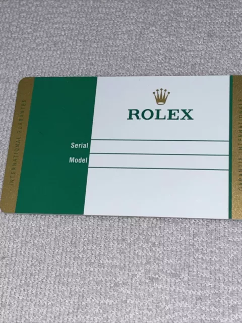 Rolex Certifikat , NEU,Garantie Card, Daytona,Submariner ,GMT…