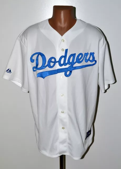 *Camicia Da Baseball Nuova Con Etichette* Los Angeles Dodgers Mlb Majestic Martin #55