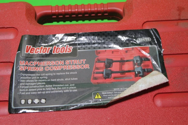 11 1/2" INCH MacPherson COIL SPRING COMPRESSOR COMPRESSION KIT BRAND USED
