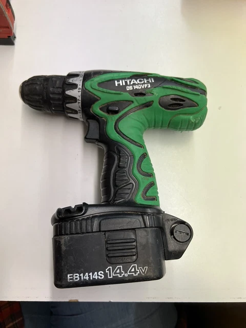 Hitachi Cordless DS 14DVF3 14 Volt Driver With 1 Battery