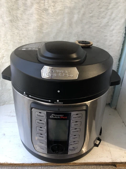 Power Quick Pot 8 in 1 6 Quart 1200W One-Touch Multi Cooker