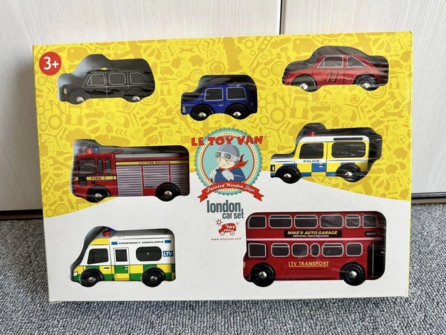 Le Toy Van London Working Car Wooden Mini