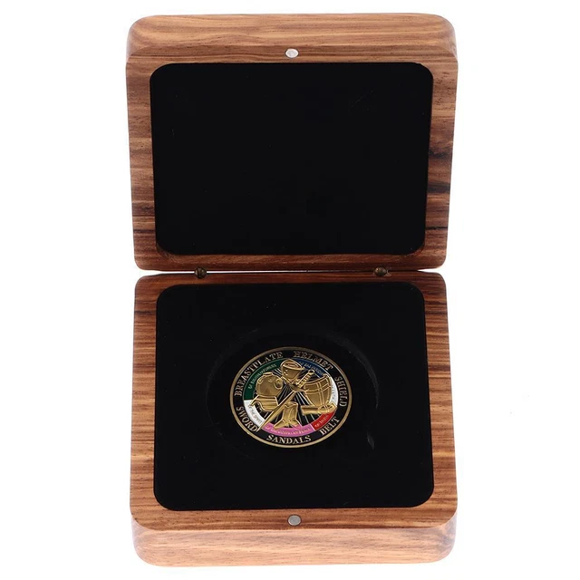 Box One Decoder Coin PRACTICAL COLLECTOR COIN Presentation Challenge Coin Coin Box Coin ...