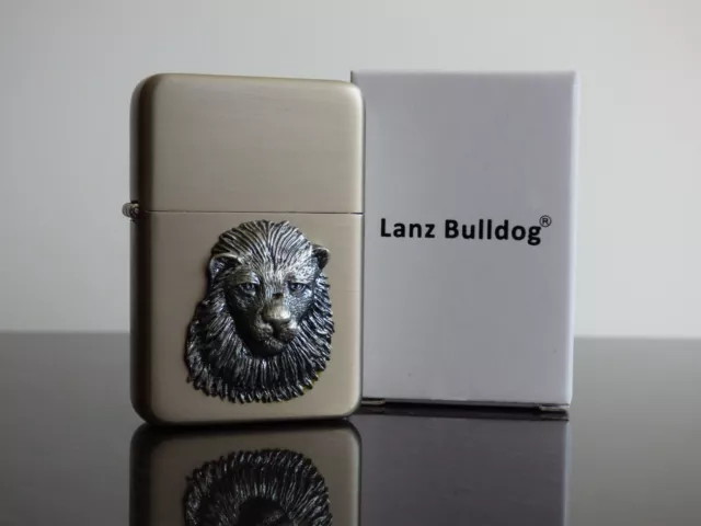 Lanz Bulldog Lighter Feuerzeug Sturmfeuerzeug ⁕ Löwe Lion ⁕ Neu ⁕ LB4