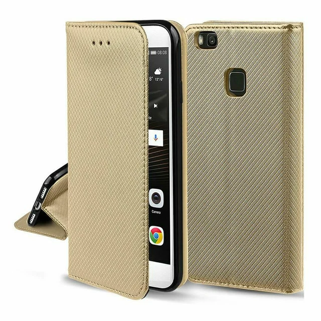 Lg Velours Sac de Protection Téléphone 360 Degré Étui Coque Wallet Pare-Chocs Or