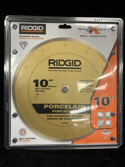 RIDGID 10 in. Premium Tile Diamond Blade CJ10P