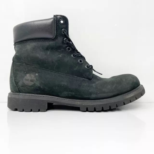 TIMBERLAND MENS PREMIUM 6'' 10073 Black Waterproof Hiking Boot Size 10. ...