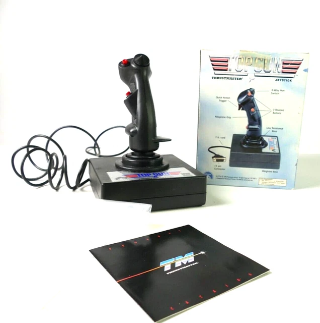 Joystick Thrustmaster Top Gun PAL Pour PC – Noir – Comme Neuf