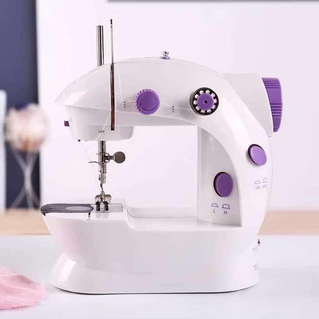 Mini Macchina Da Cucire Compatta Per Principianti, A Doppia Velocità, Con 12 Tipi Di Punti – Ideale Per Casa, Viaggi E Fai Da Te