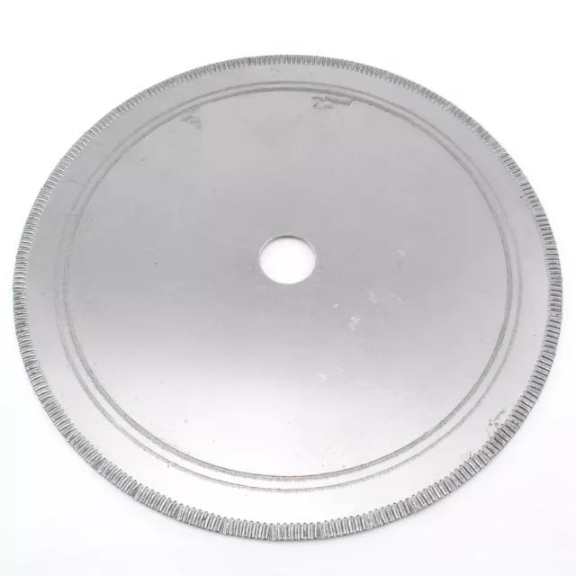 10" inch 250mm Notched Rim Diamond Lapidary Saw Blade Rock Slab Jewelry Tools