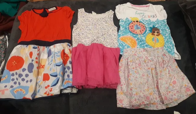 Baby girl summer clothes bundle 4 items, age 2-3 years