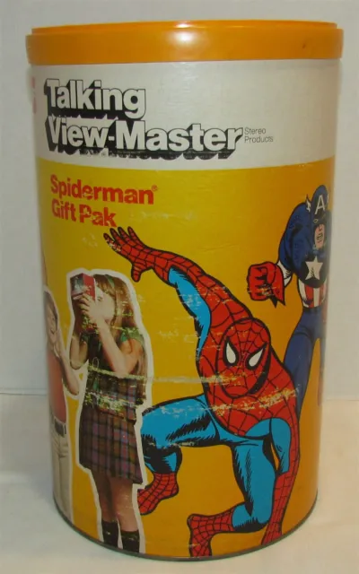 1976 GAF Talking View-Master Spider-Man Gift Pak, NEW OLD STOCK, Marvelmania