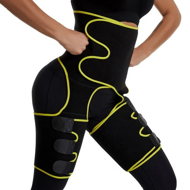 Neoprene Sweat Slim Thigh Trimmer Waist Trainer Leg Shaper Slender Slimming Belt