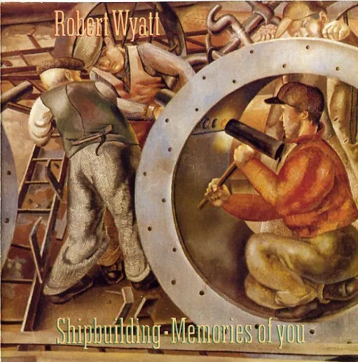 Robert Wyatt - Shipbuilding / Memories Of You - Used Vinyl Record 7 - J2508z