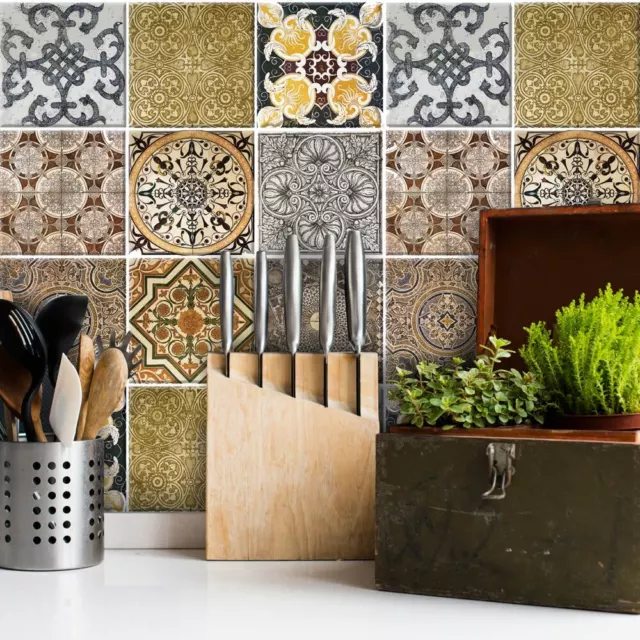 Collage creativo | Adesivi per piastrelle in pvc per bagno e cucina