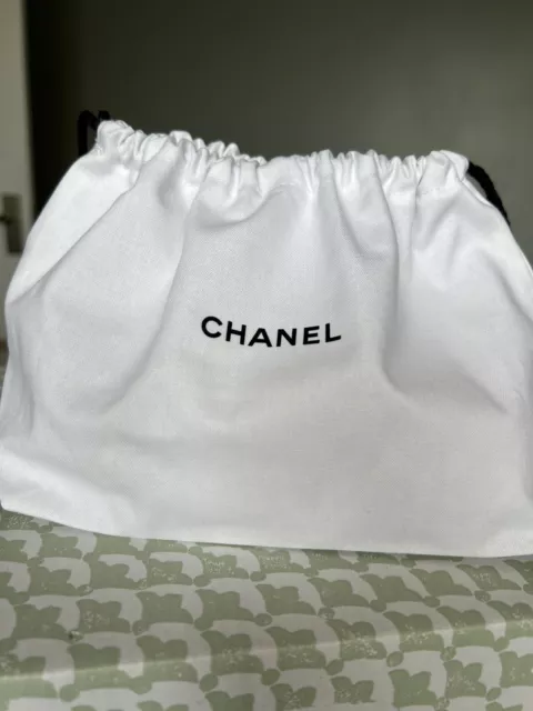 CHANEL DUST BAG cosmetic Makeup pouch Drawstring Small 100% Cotton New From  Gift £8.99 - PicClick UK