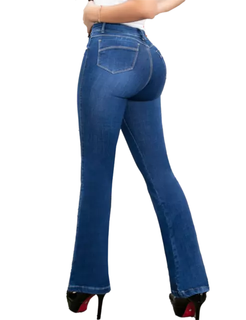PANTALONES COLOMBIANOS LEVANTA Cola Butt Lifting Boot Cut