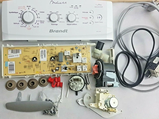 Platine de commande pour Lave-linge BRANDT 52X1378