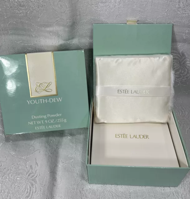 Vintage Estee Lauder Youth Dew 9 oz Perfumed Dusting Powder NEW SEALED A