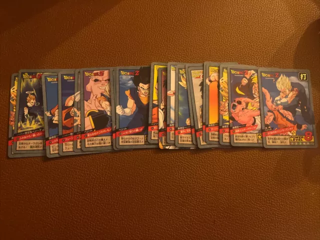 20 Cartes dragon ball Z Super Battle Reg Set Part 16