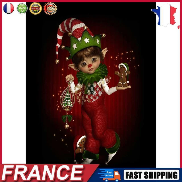 5D DIY Full Round Drill Diamond Painting Big Eyes Doll Rhinestone (NH648) fr