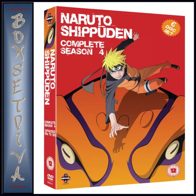 Naruto Shippuden Complete Series 5 Box Set (Episodes 193-244) [DVD] : Junko  Takeuchi: : DVD e Blu-ray