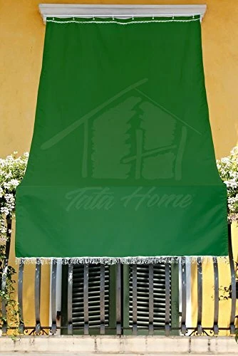 Tenda Strisce Anelli GARGIX Con Anelli Per Balcone, Veranda E