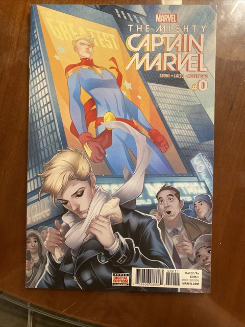 The Mighty Captain Marvel #0 NM+ Elizabeth Torque Cover Marvel Comics 2016