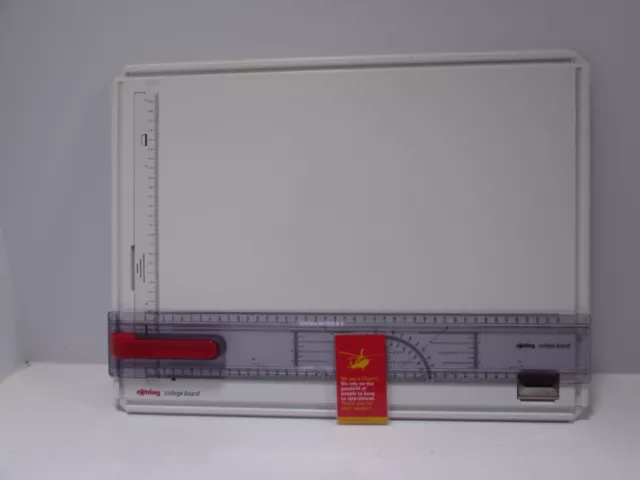 Rotring College Board A3 Drawing Board with Removable Ruler                   F8