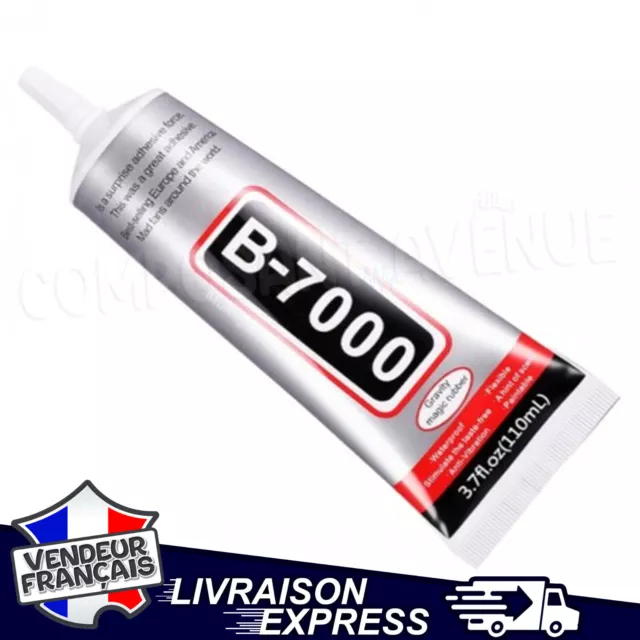 Tube 110Ml Colle B7000 Glue Réparation Vitre Adhésif Châssis Écran [560]