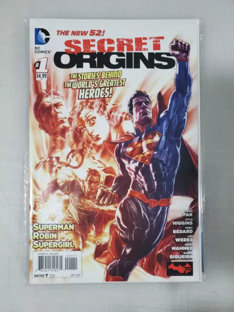 SECRET ORIGINS Superman #1 (2014 DC) The New 52