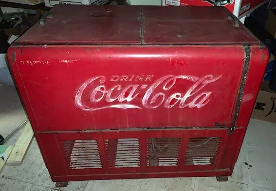 1930s Westinghouse Coca Cola Master Electric Wet Box Cooler w/ Orig Motor RARE!! 2