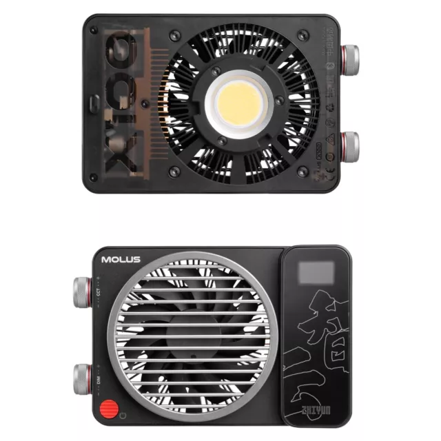 ZHIYUN MOLUS X100 Pocket 100W COB LED Video Light Bi-Color 2700K-6500K 3