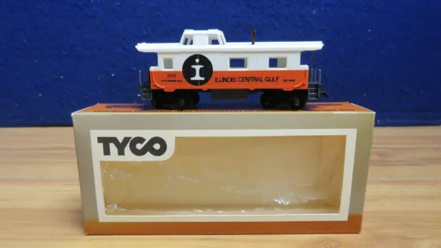 Ho Scale Tyco 2013 Caboose Illinois Central Gulf Boxed   613171