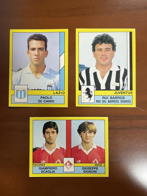 Lot De 16 Autocollants (figurines) Football Italiens - Collection "Il Grande Calcio 90", Sans Doublons - Édition Vallardi, Occasion