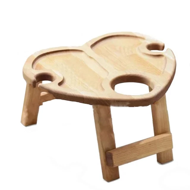 Mesa de mesa de picnic de camping 35*35*22 cm plegable ligera portátil
