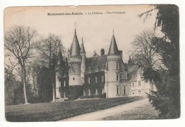 Cpa 28 - Beaumont-Les-Autels - Le Château (Eure-Et-Loir) Unwritten