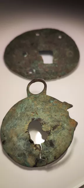 Ancient Roman Bronze Varius Pieces Lock Mechanism.very Rare!! 2