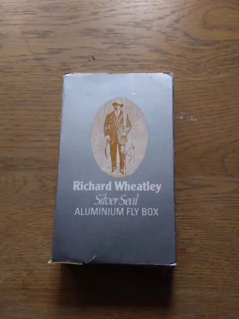 FLY BOX Richard Wheatley Sigillo Argento Alluminio.