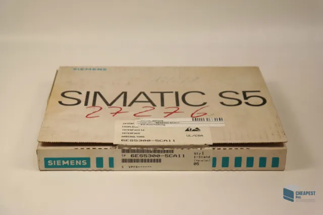 Siemens Simatic S5, 6ES5300-5CA11 Connection Module 6ES5 300-5CA11 Interface