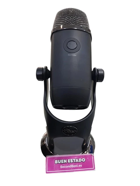Logitech Blue Yeti + Boîte De Et Support Microphone Noir Deuxième