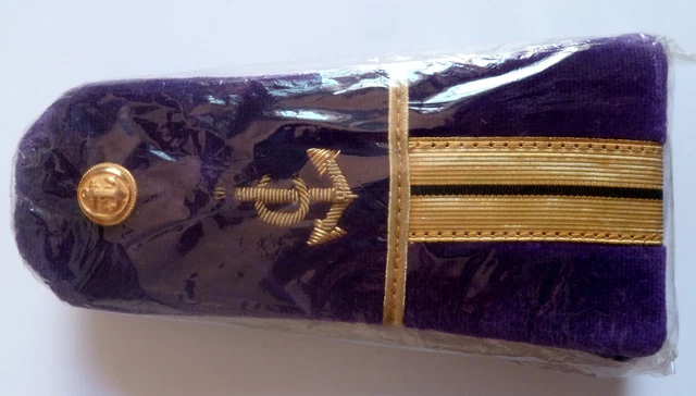 Épaulettes Marine Nationale – École Courbet – Corps Enseignant – Occasion
