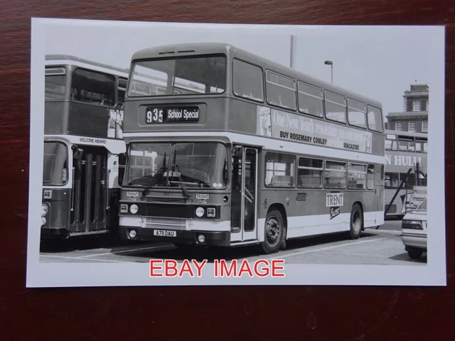 PHOTO TRENT Leyland Onlxb Bus No 711 Reg A711 Dau £2.50 - PicClick UK