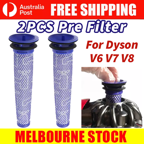 For Dyson V6 V7 V8 Filter Absolute Animal Motorhead Trigger Replacement Hepa AUS