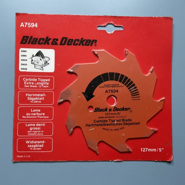 Black and decker on sale circular saw blades 127mm